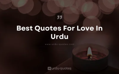 Best Quotes on Love in Urdu: Express Your Feelings